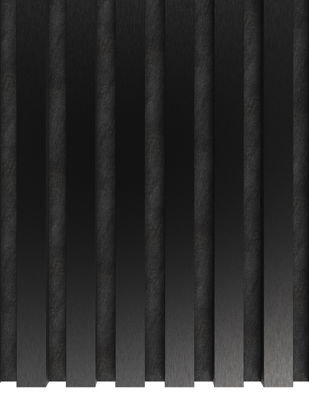Akustikpaneel Brushed Black 240x60 cm Akustikpaneel Brushed Black 240x60 cm
