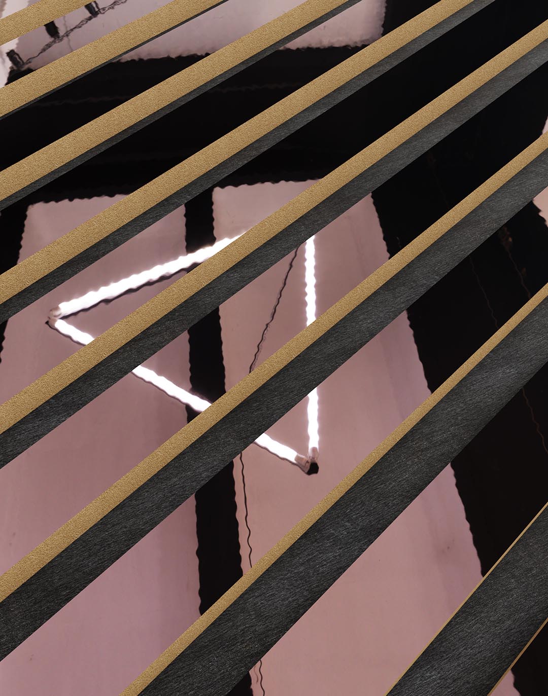 Akustikpaneel Mirror Rosé 240x60 cm Akustikpaneel Mirror Rosé 240x60 cm