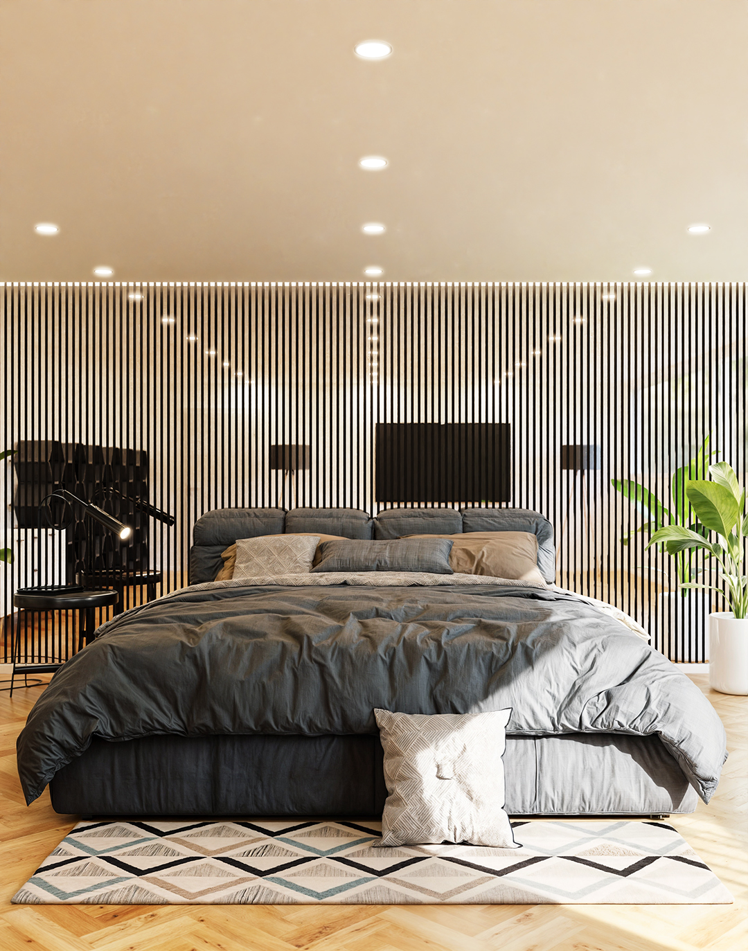 Akustikpaneel Mirror 240x60 cm Akustikpaneel Mirror 240x60 cm