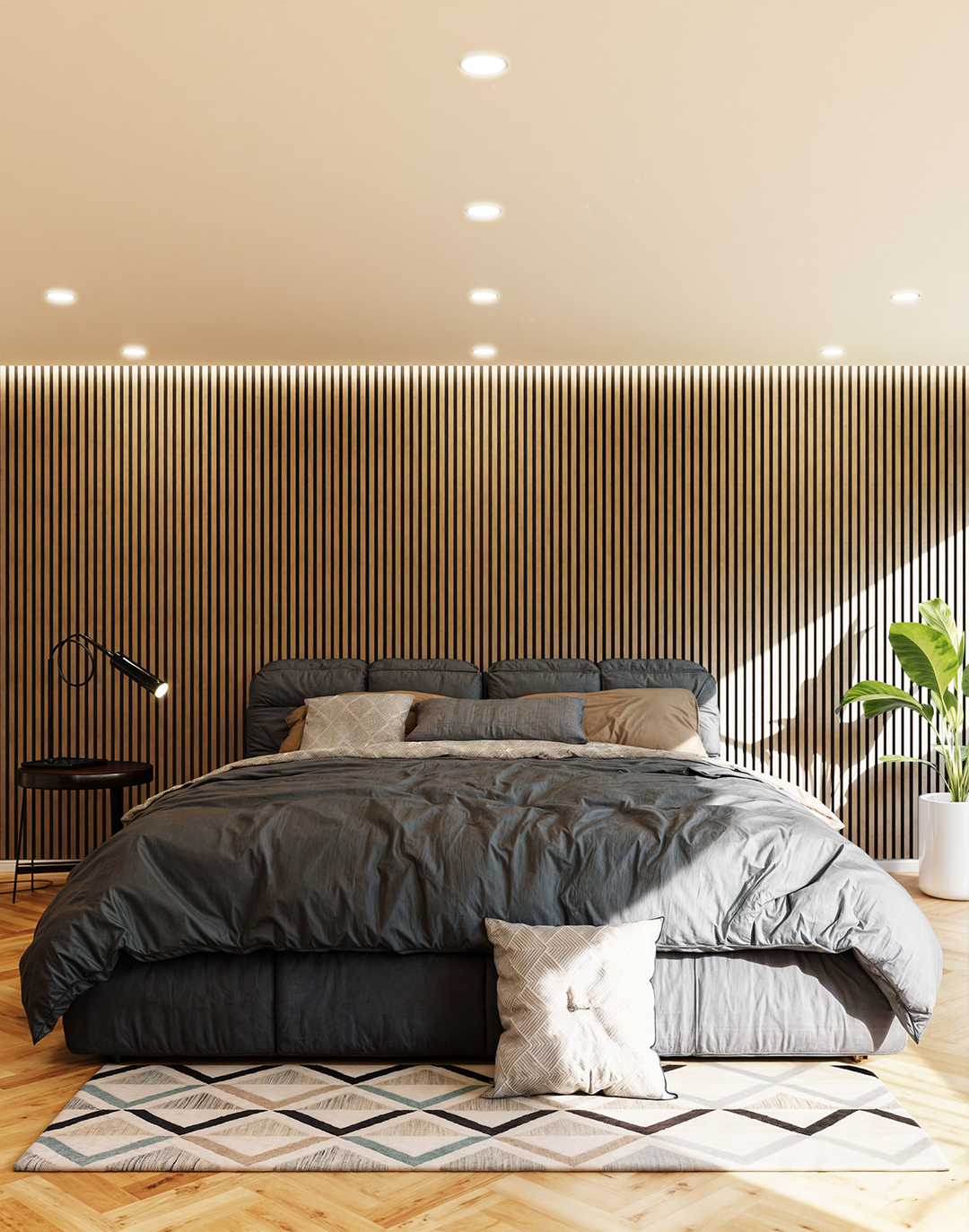 Akustikpaneel Soft Stone 240x60 cm