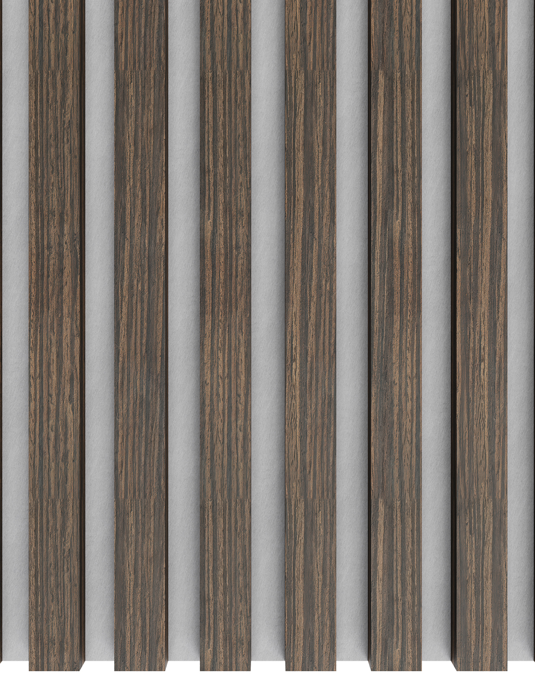 Akustikpaneel Grau Zebrano 240x60 cm Akustikpaneel Grau Zebrano 240x60 cm