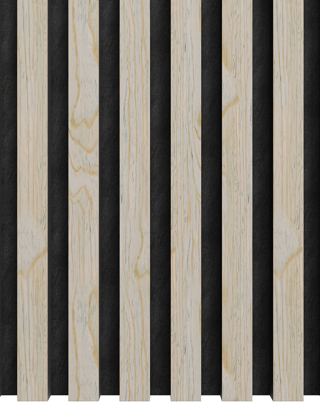 Akustikpaneel White Oak 240x60 cm Akustikpaneel White Oak 240x60 cm