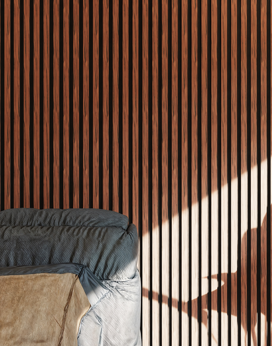 Akustikpaneel Palisander 240x60 cm