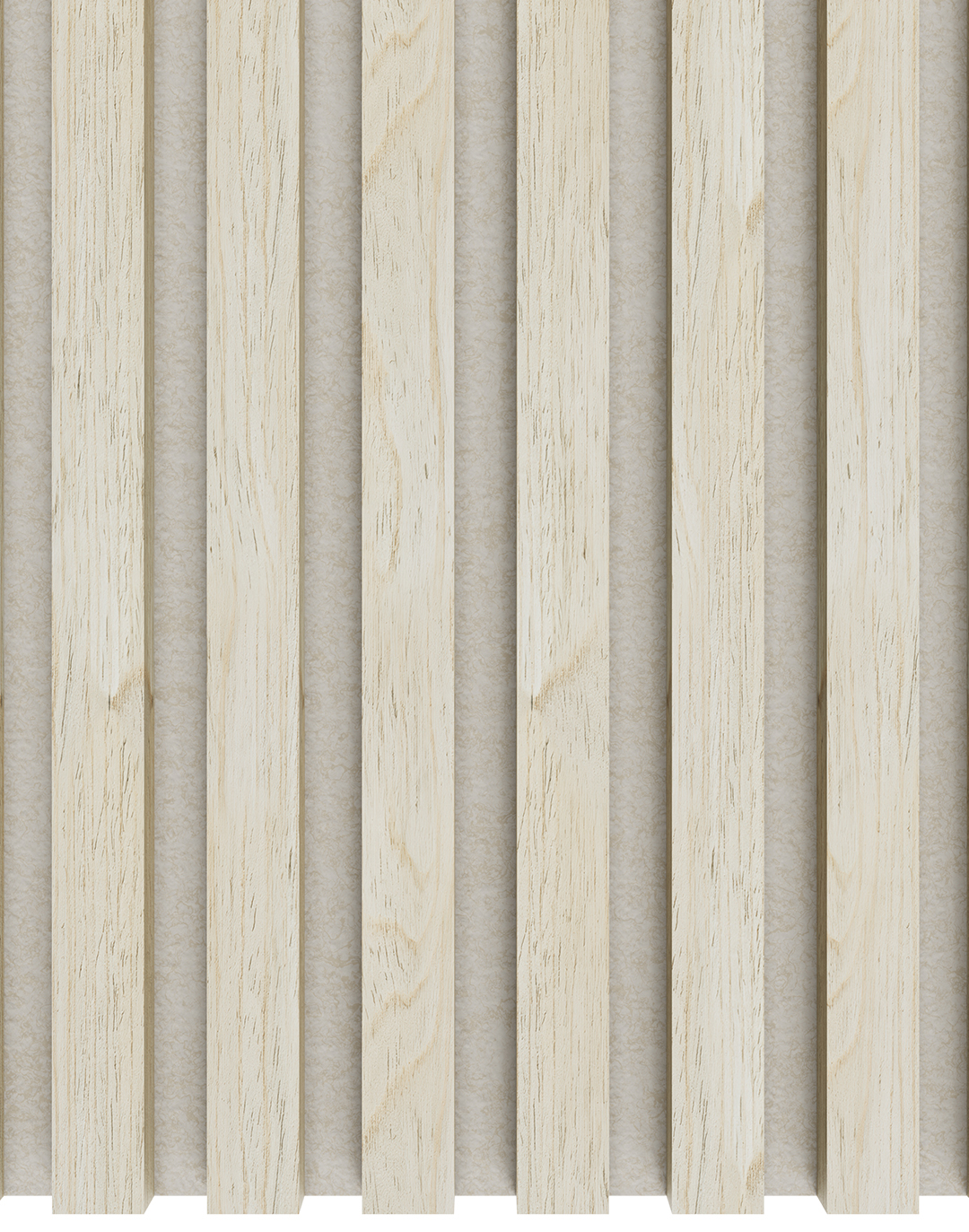 Akustikpaneel Beige White Oak 240x60 cm