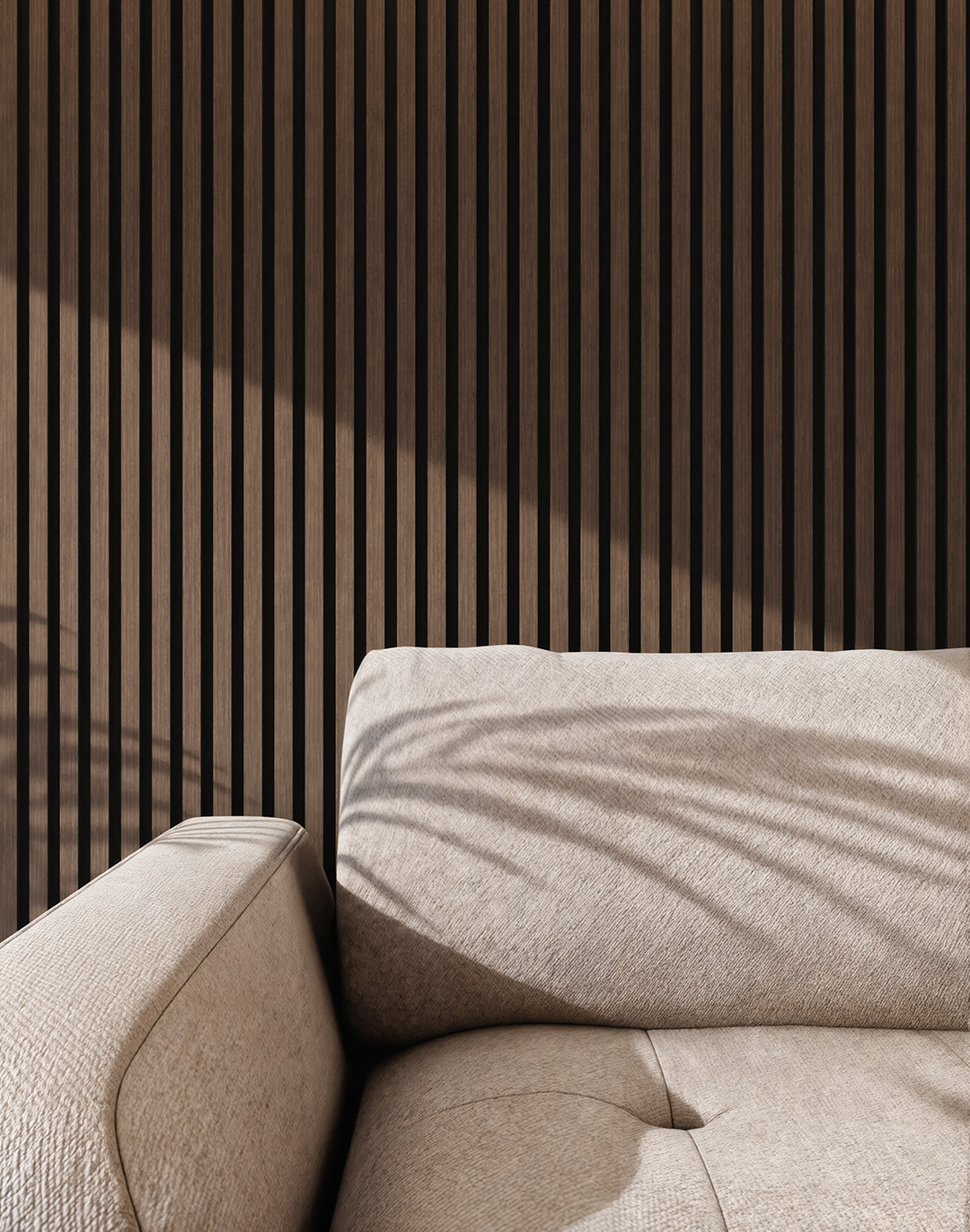 Akustikpaneel Aged Mahagony 240x60 cm Akustikpaneel Aged Mahagony 240x60 cm