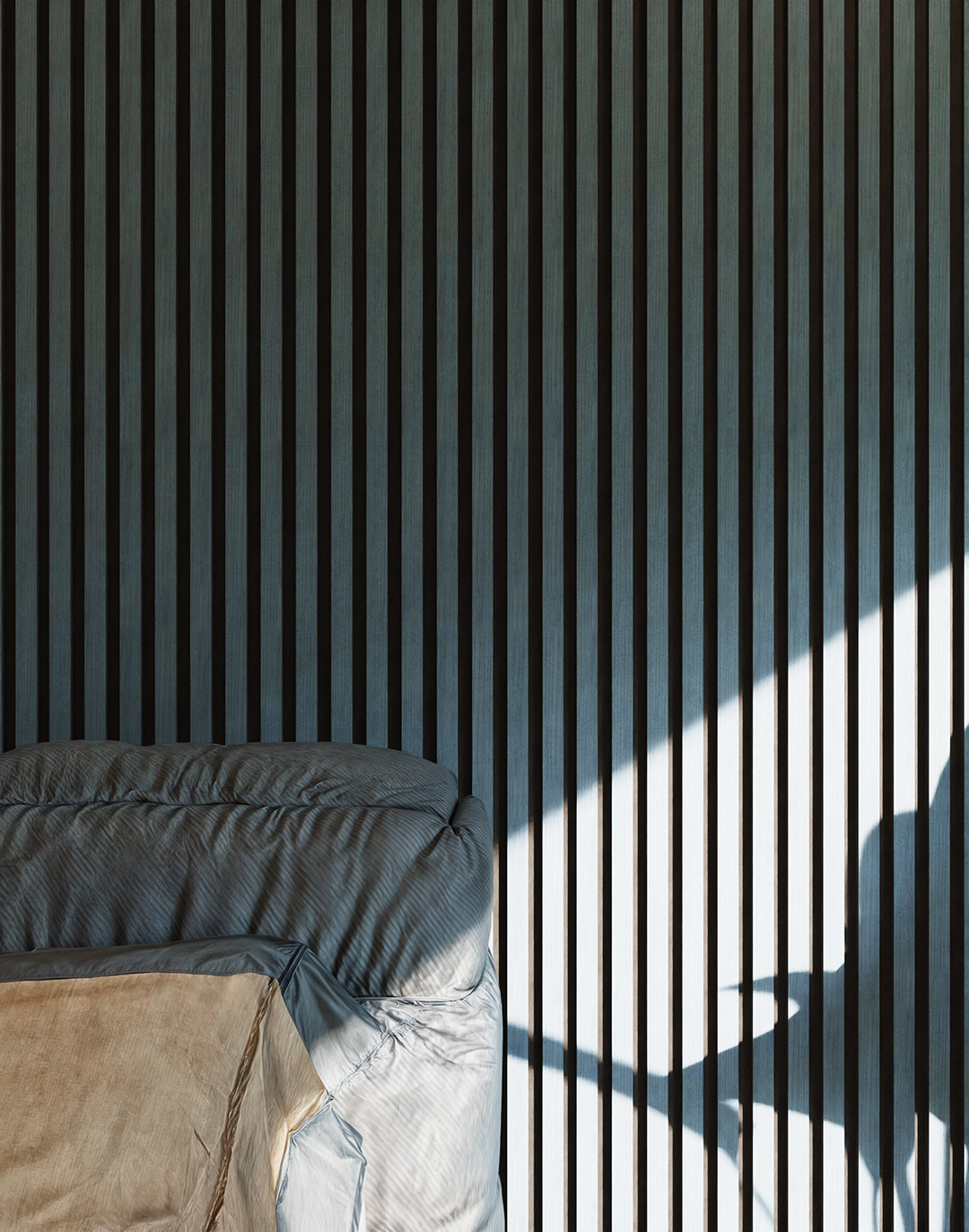 Akustikpaneel Ocean Blue 240x60 cm