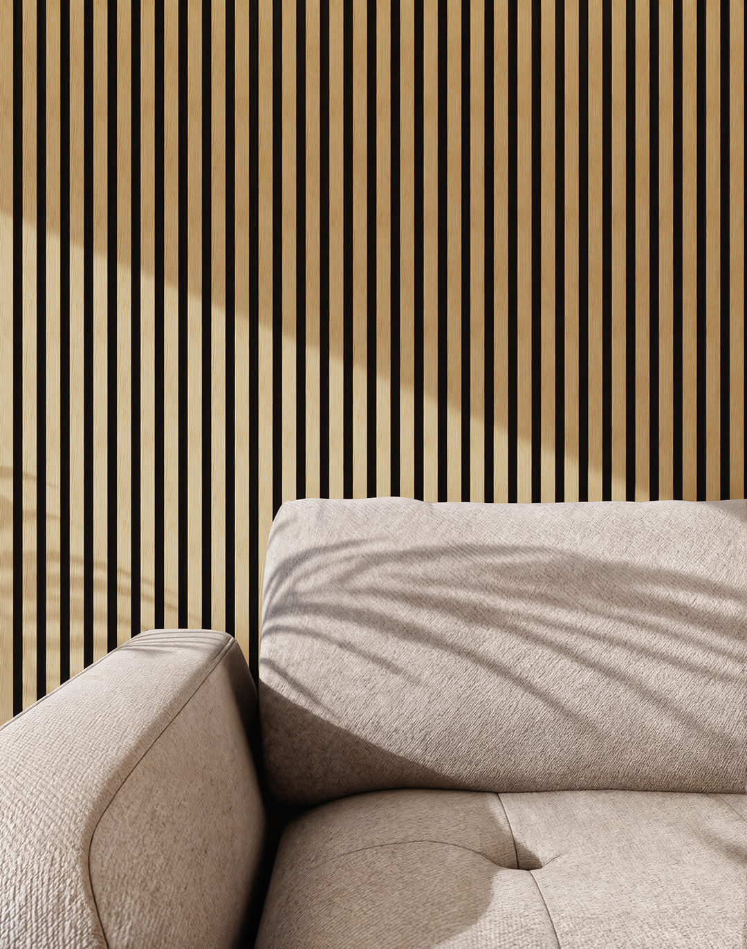 Akustikpaneel Blonde Oak 240x60 cm Akustikpaneel Blonde Oak 240x60 cm