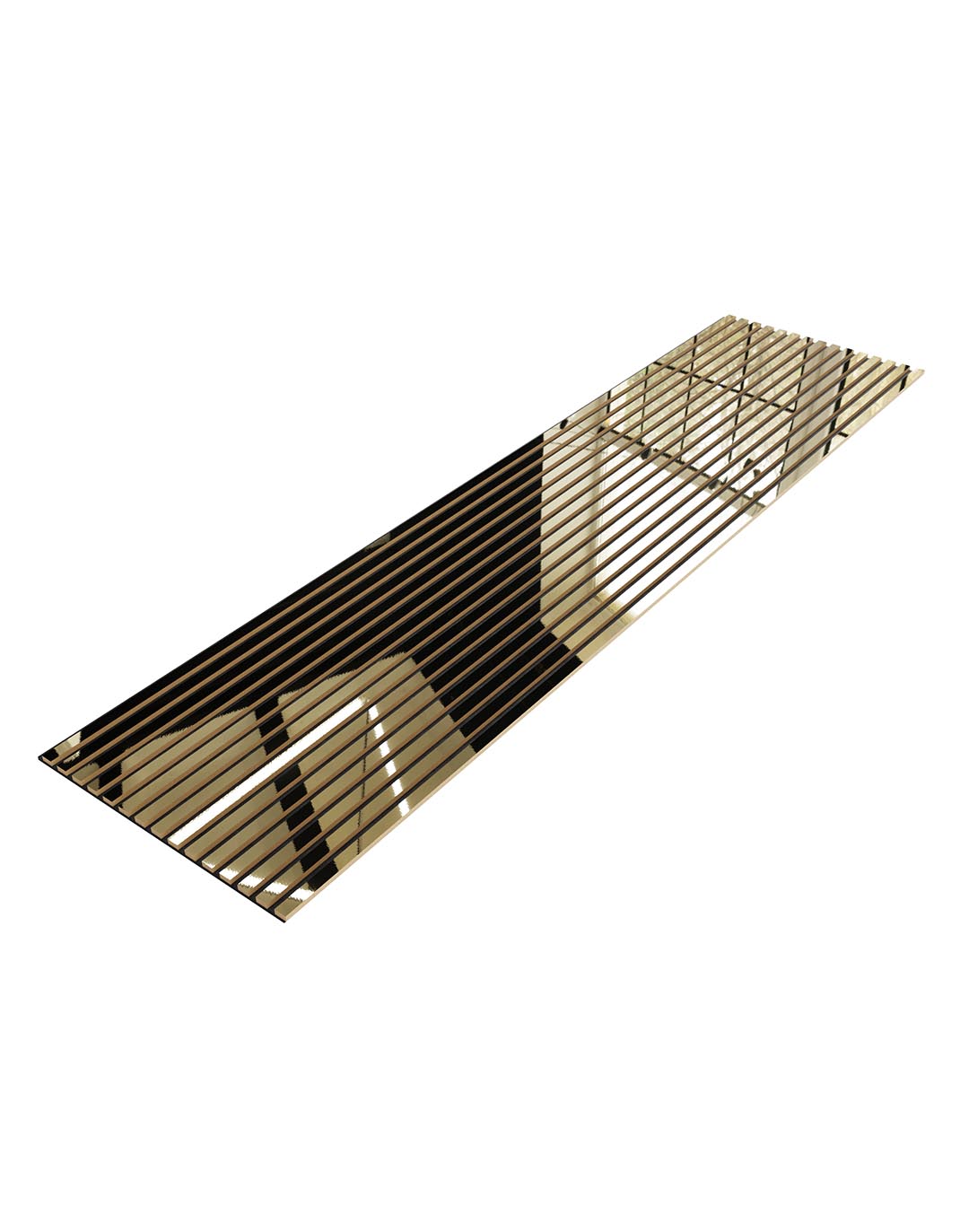 Akustikpaneel Mirror Gold 240x60 cm