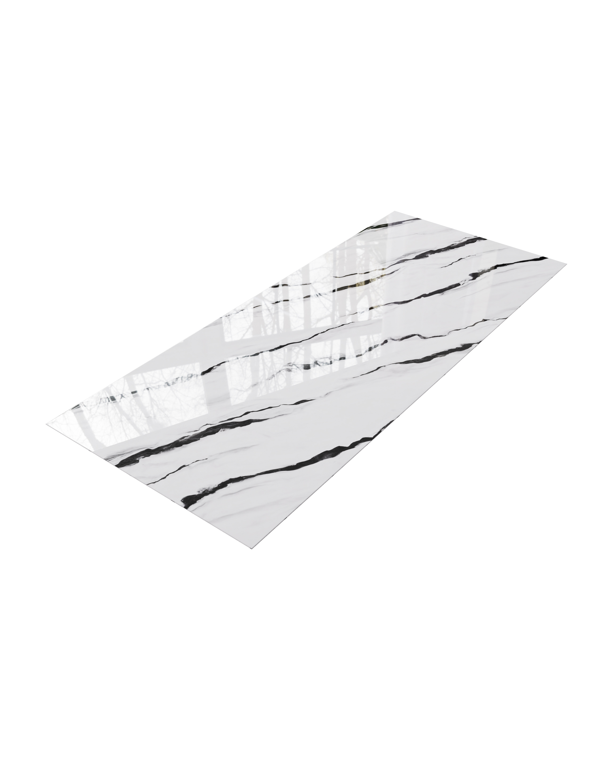 PVC-Paneel Marmor Mailand Kontrast 288x122 cm PVC-Paneel Marmor Mailand Kontrast 288x122 cm