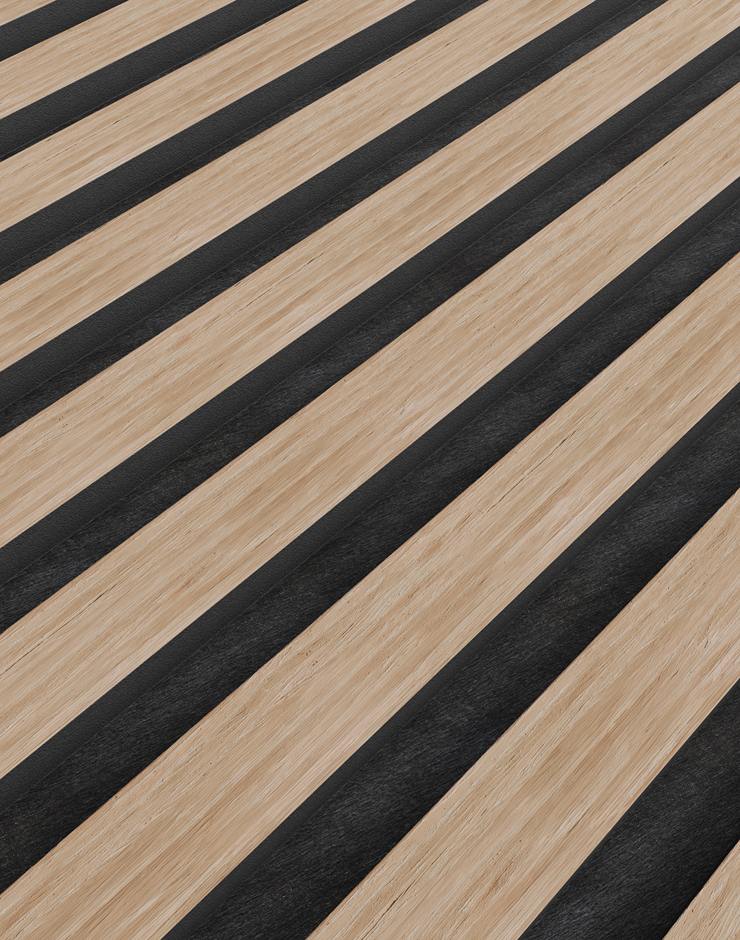 Akustikpaneel Blonde Ash 240x60 cm