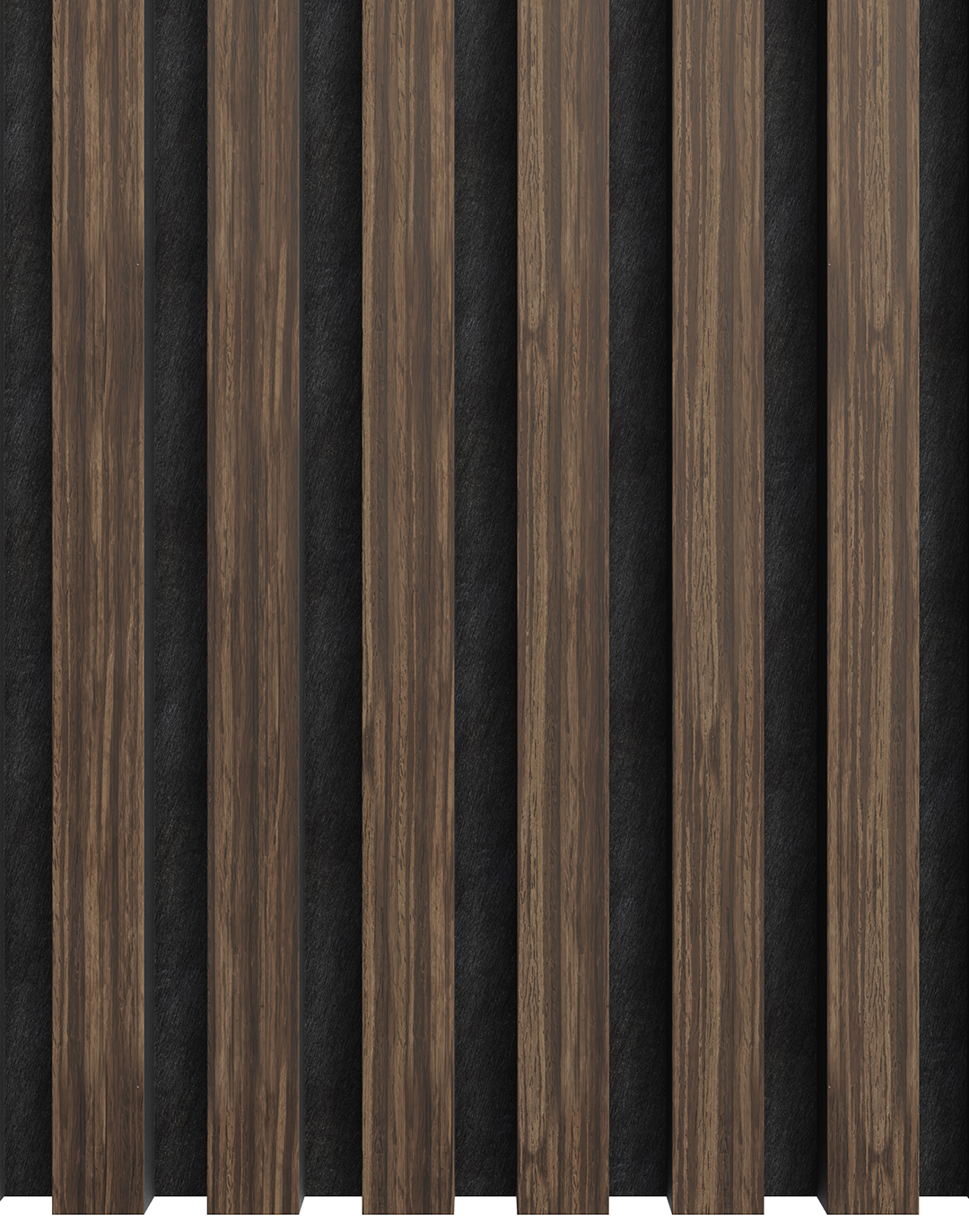 Akustikpaneel Zebrano 240x60 cm