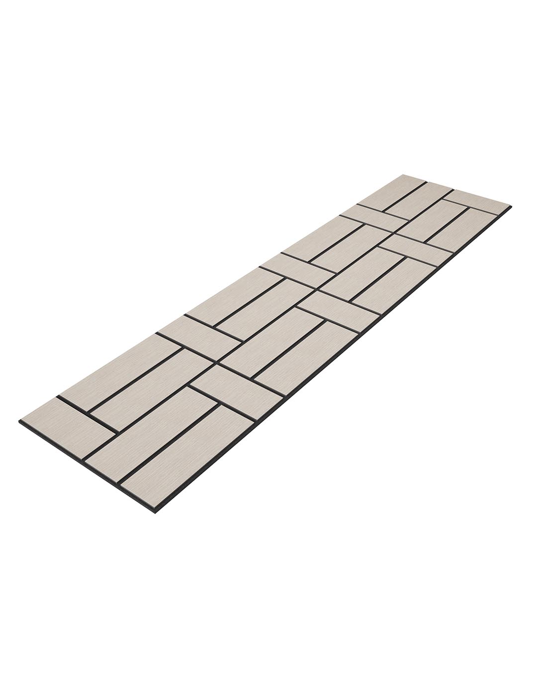 Akustikpaneel Rectina Blonde Ash 240x60 cm