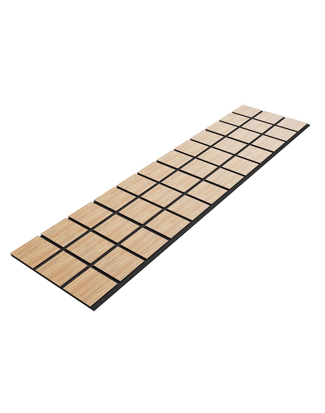 Akustikpaneel Quadra Golden Teak 240x60 cm