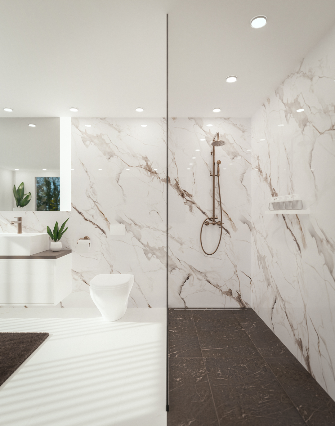 PVC-Paneel Marmor Prag Vintage 288x122 cm