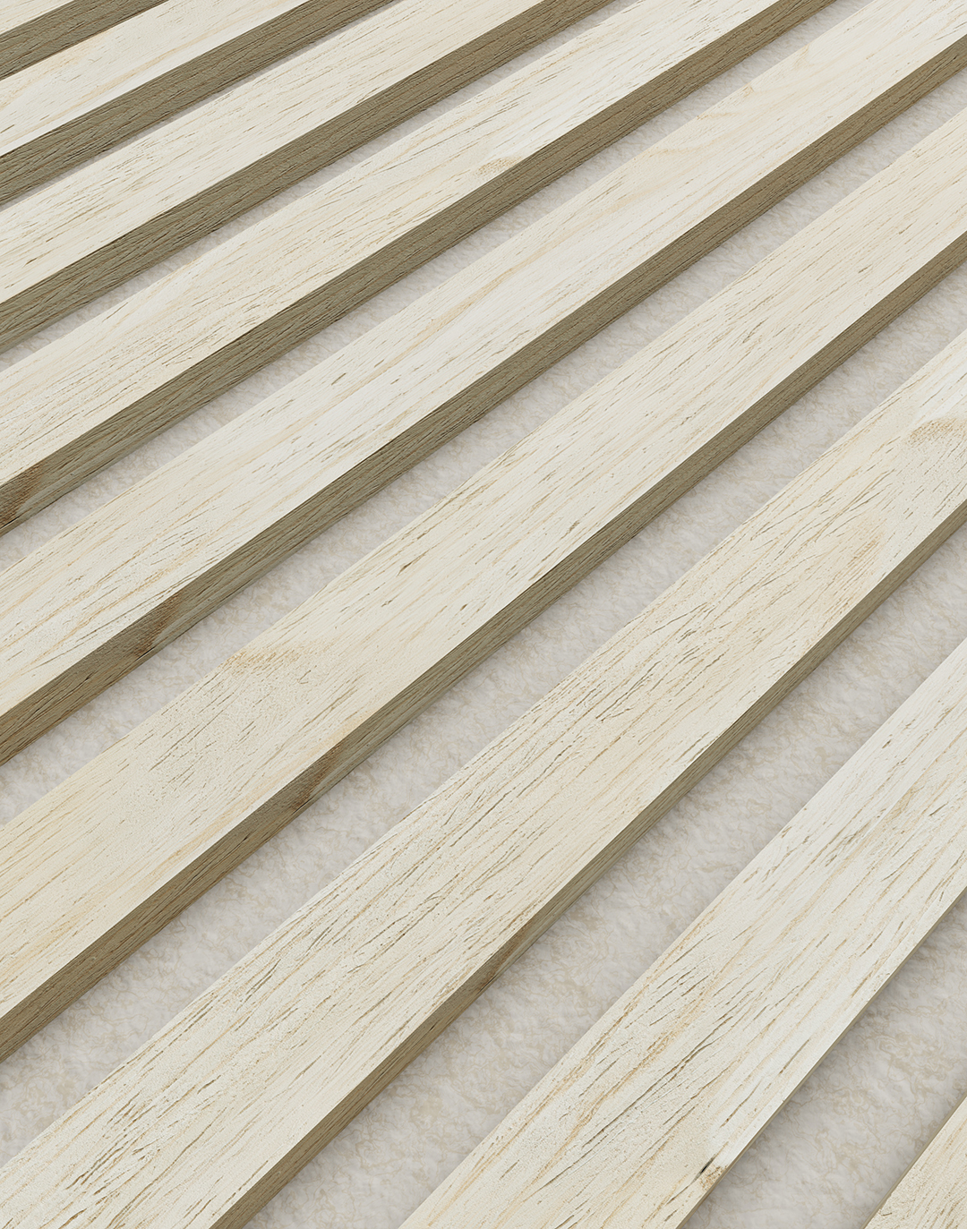 Akustikpaneel Beige White Oak 240x60 cm
