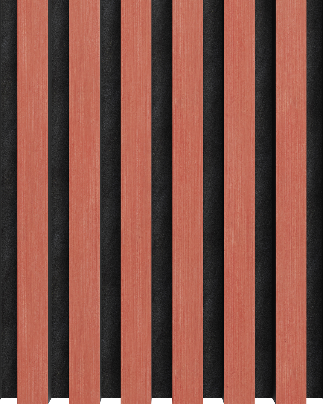 Akustikpaneel Coral Red 240x60 cm Akustikpaneel Coral Red 240x60 cm