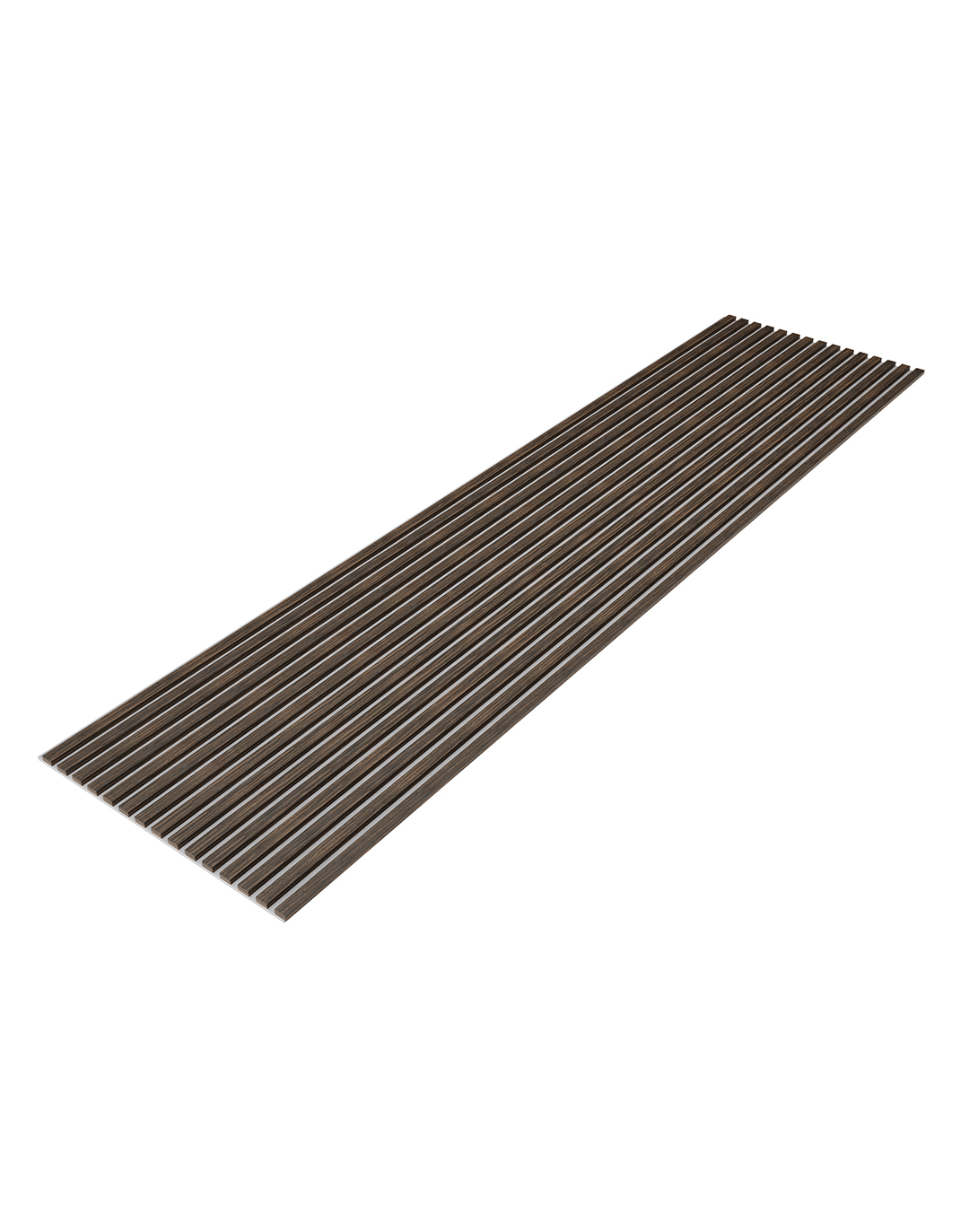 Akustikpaneel Grau Zebrano 240x60 cm