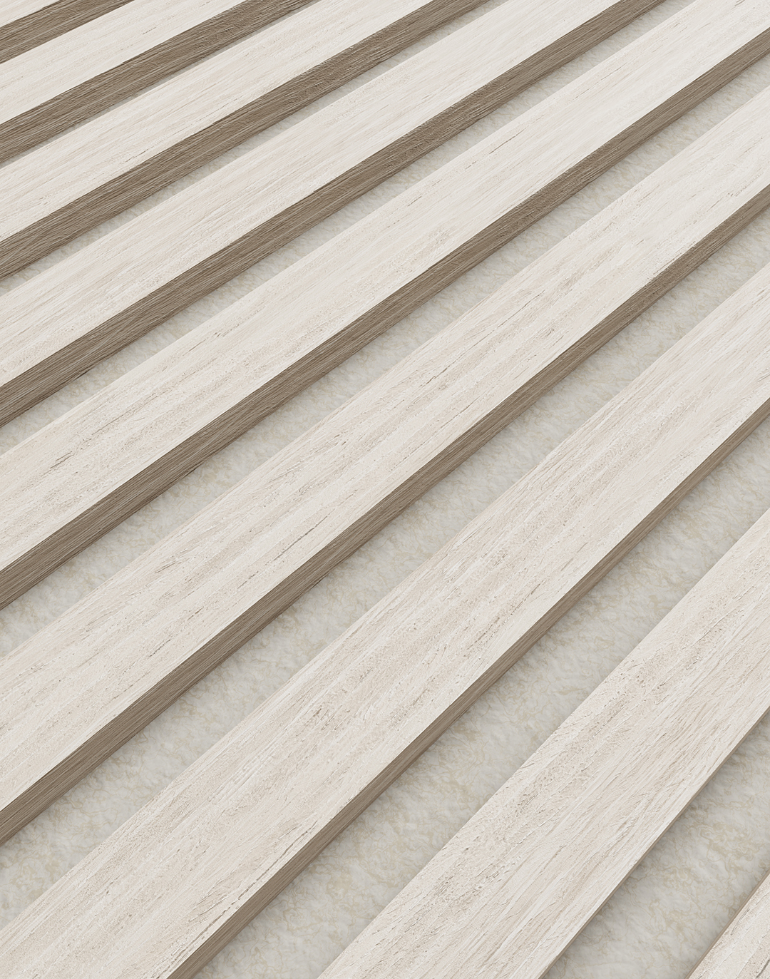 Akustikpaneel Beige Blonde Ash 240x60 cm