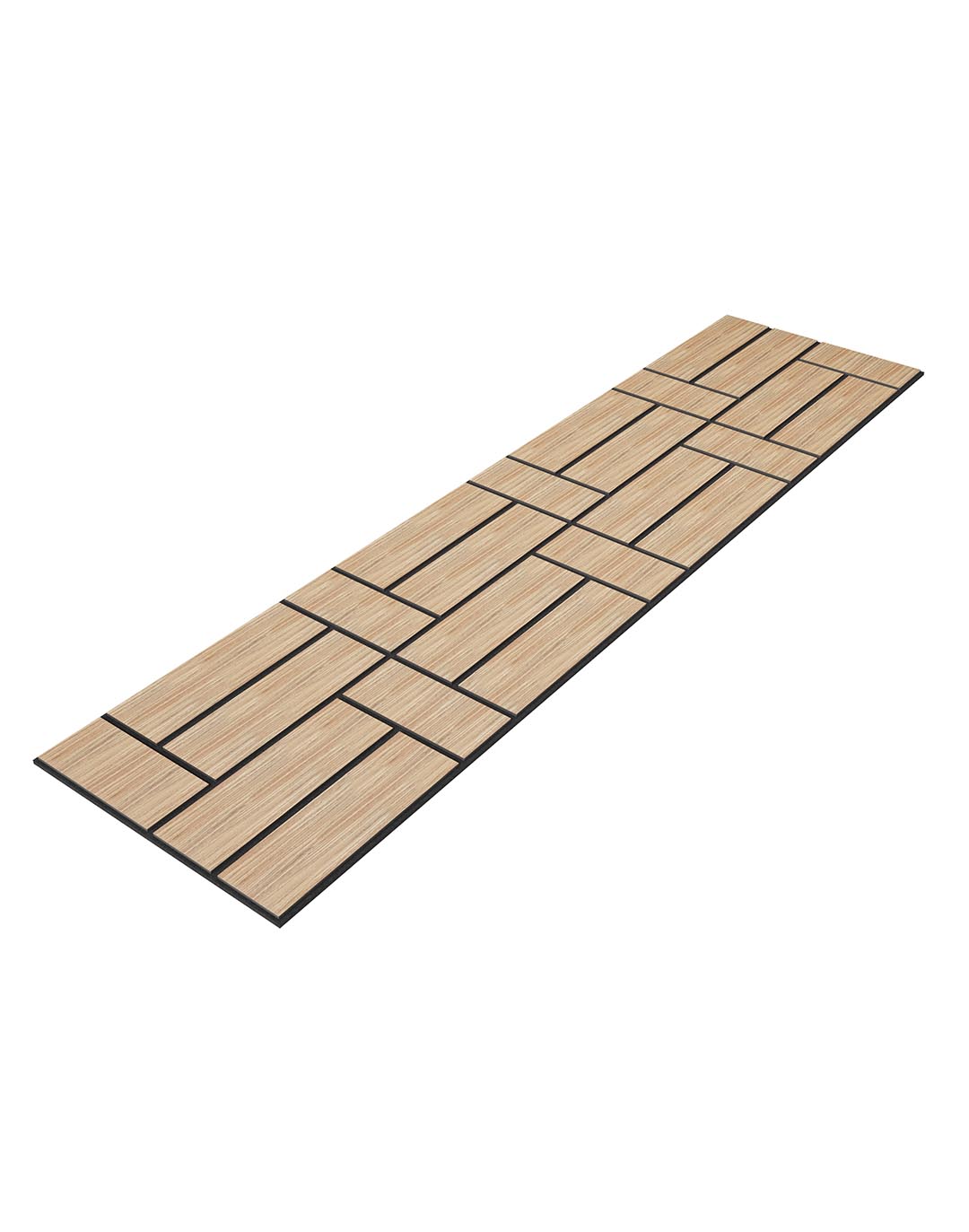 Akustikpaneel Rectina Golden Teak 240x60 cm